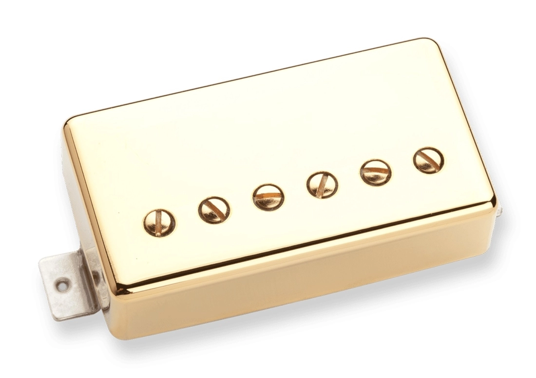 Green Magic Vintage Humbucker Bridge Pickup with Gold Cover