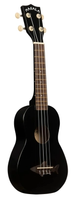 Blacktip Soprano Shark Ukulele - Black