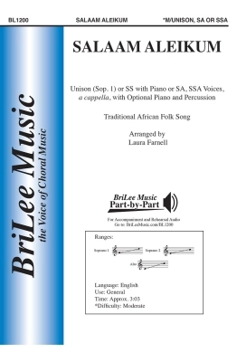 Salaam Aleikum - African/Farnell - Unison/SS/SA/SSA