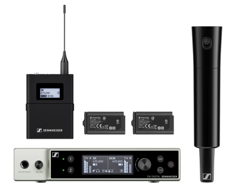 Sennheiser - EW-DX SK/SKM-S Base Wireless Digital Set