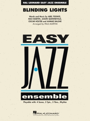 Hal Leonard - Blinding Lights - The Weeknd/Murtha - Jazz Ensemble - Gr. 2