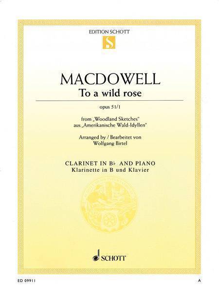 To a Wild Rose, Op. 51, No. 1