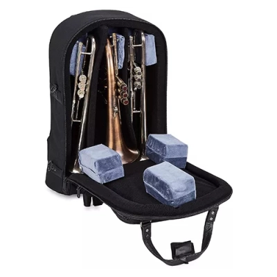 Trumpet and Flugelhorn Wheelie Gig Bag - Black