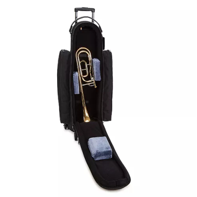 Tenor Trombone Wheelie Case - Black