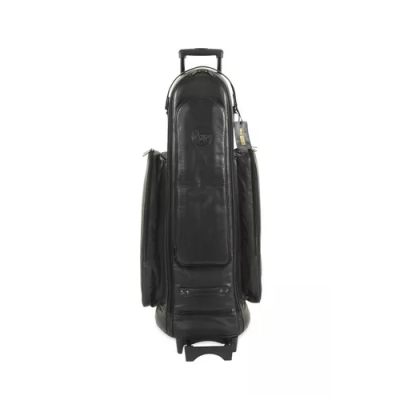 Gard Bags - Bass Trombone Leather Wheelie Case - Black