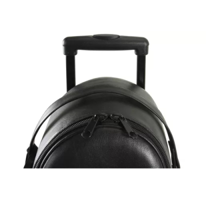 Bass Trombone Leather Wheelie Case - Black