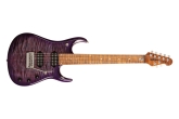Ernie Ball Music Man - JP15 7 7-String Electric Guitar - Purple Nebula Flame