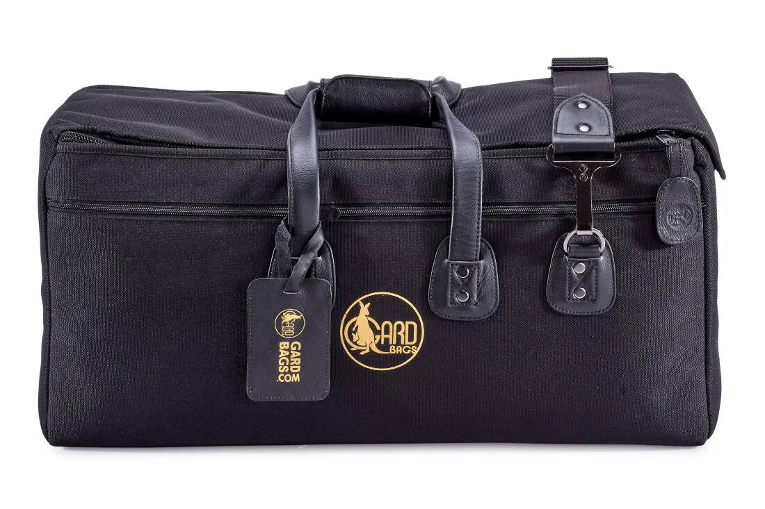 Double Trumpet and  Flugelhorn Synthetic Gig Bag - Black