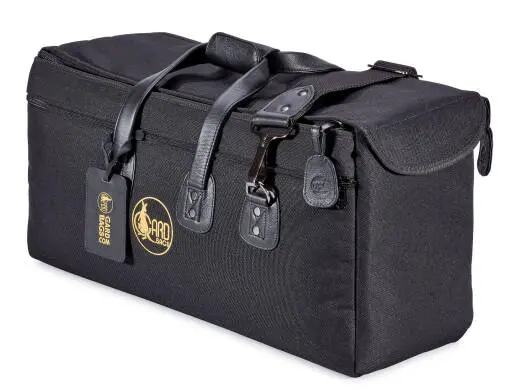 Double Trumpet and  Flugelhorn Synthetic Gig Bag - Black
