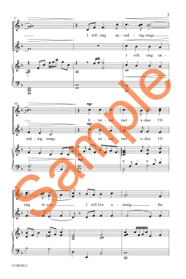 I Will Live (Stellae in Aeternum) - Sharpe - SATB