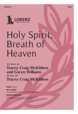 The Lorenz Corporation - Holy Spirit, Breath of Heaven - Williams/McKibben - SATB