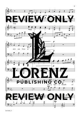 Holy Spirit, Breath of Heaven - Williams/McKibben - SATB