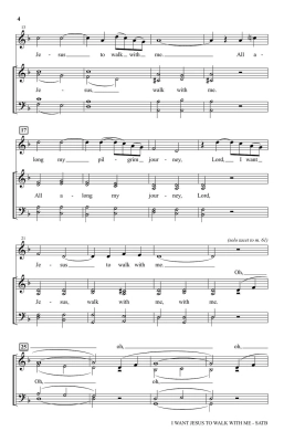I Want Jesus to Walk with Me - Spiritual/Price - SATB