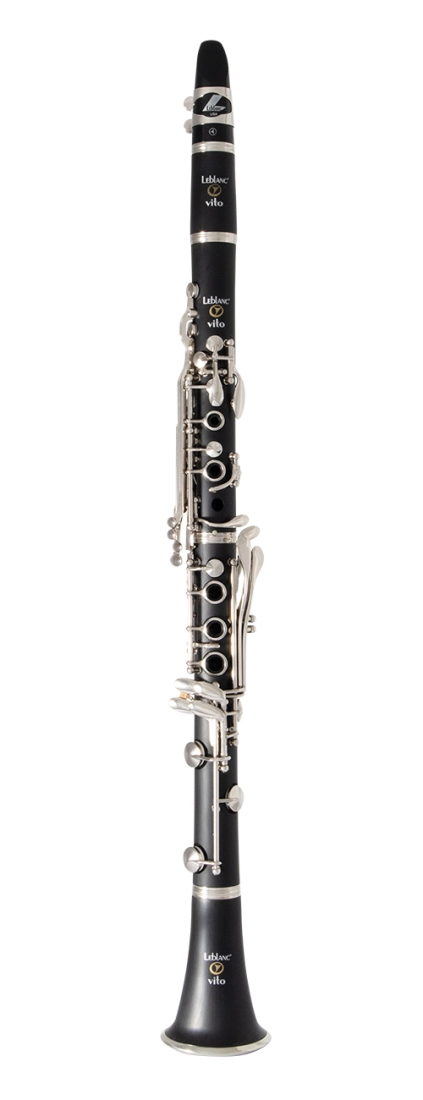 Vito B-Flat Clarinet w/Nickel Plated Keys and Wood Shell Case