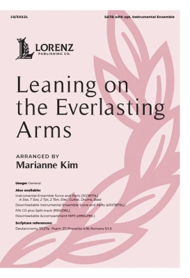 Leaning on the Everlasting Arms - Kim - SATB