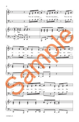 You Are My Rock - Crane/Sorenson - SATB