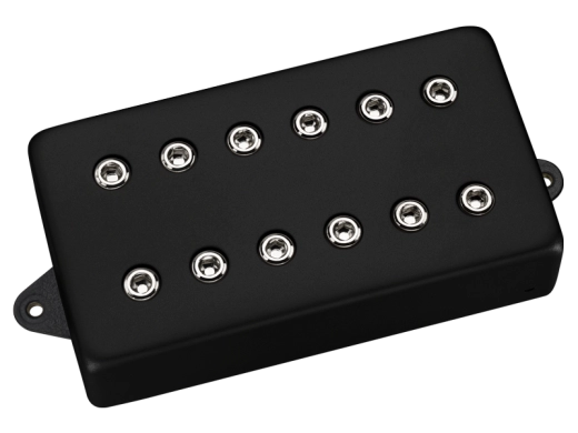 DiMarzio - Gravity Storm Bridge Pickup - Black Metal Cover with Nickel Poles