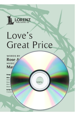 The Lorenz Corporation - Loves Great Price - Aspinall/McDonald - Performance/Accompaniment CD