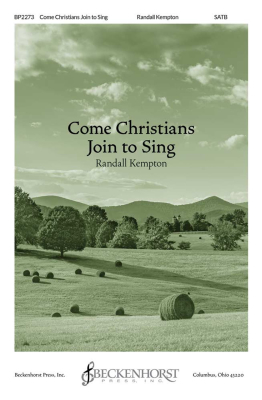 Beckenhorst Press Inc - Come Christians Join to Sing - Bateman/Kempton - SATB