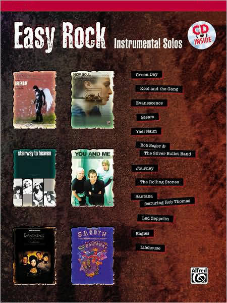 Easy Rock Instrumental Solos, Level 1 - Clarinet