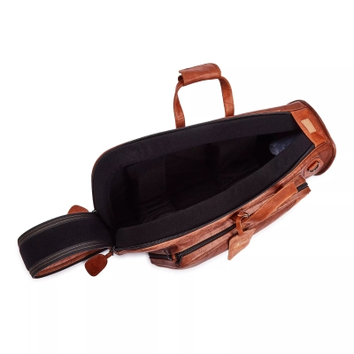 Single Trumpet Gigbag - Antique Natural Tan Leather