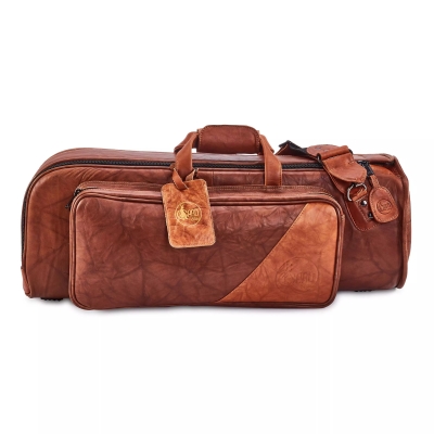 Gard Bags - Single Trumpet Gigbag - Antique Natural Tan Leather