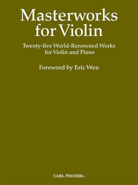 Masterworks For Violin