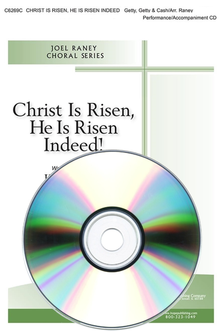 Christ Is Risen! He Is Risen Indeed! - Cash/Getty/Raney - Performance/Accompaniment CD