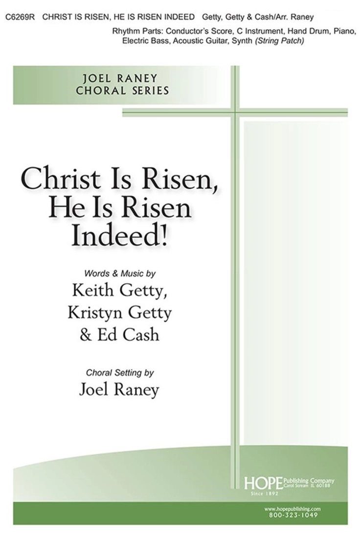 Christ Is Risen! He Is Risen Indeed! - Cash/Getty/Raney - Rhythm Parts