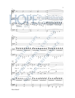 Risen Indeed! - Pote - SATB