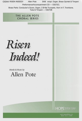Hope Publishing Co - Risen Indeed! - Pote - SAB