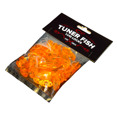 Tuner Fish Lug Locks - Lug Locks 24 Pack - Orange