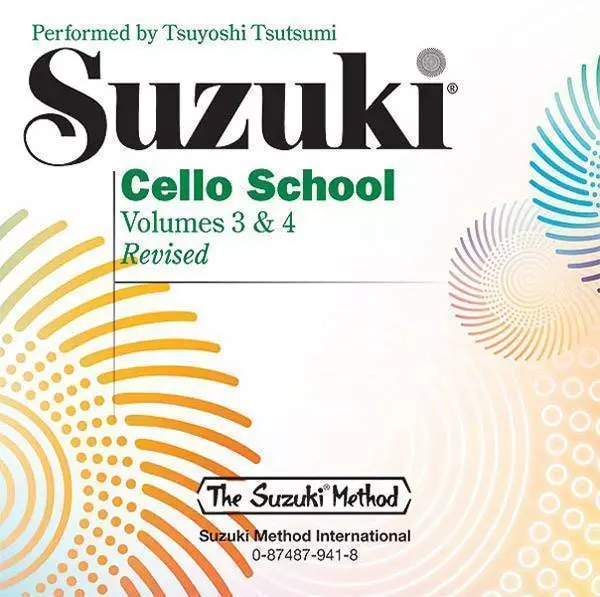 Suzuki Cello School CD, Volume 3 & 4