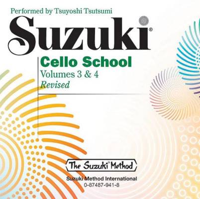 Summy-Birchard - Suzuki Cello School CD, Volume 3 & 4