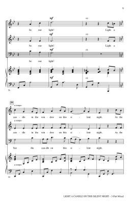 Light a Candle on This Silent Night - Franklin - 3pt Mixed