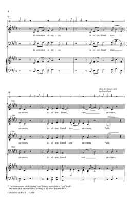 Common Silence - Studley/Saindon - SATB