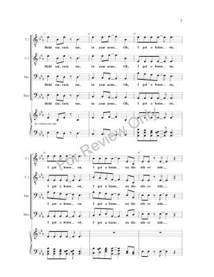 Hold Me, Rock Me - Tate - TTBB a cappella