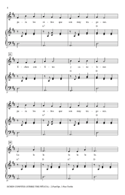 Echen Confites (Strike the Pinata) - Mexican Folk Song/Crocker - 2pt/opt. 3pt