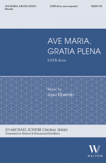 Ave Maria, Gratia Plena - Elberdin - SATB divisi