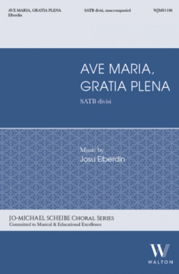 Walton - Ave Maria, Gratia Plena - Elberdin - SATB divisi