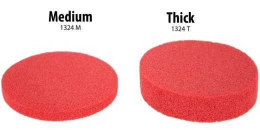 Red Sponge Shoulder Pad Medium - 2 Pack