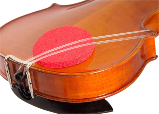 Shar Music - Red Sponge Shoulder Pad Medium - 2 Pack