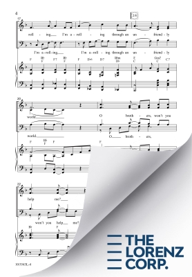I\'m a-Rolling (with This World Is Not My Home) - Shackley - SATB