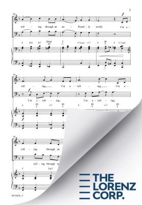 I\'m a-Rolling (with This World Is Not My Home) - Shackley - SATB