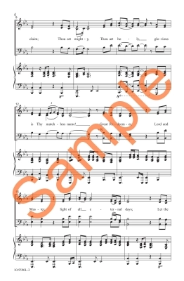 Glorious Name - McDonald - SATB