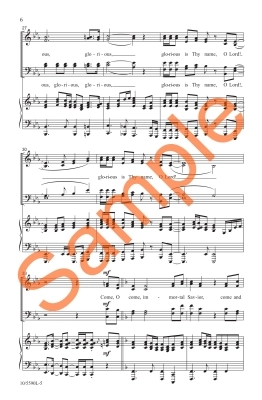 Glorious Name - McDonald - SATB