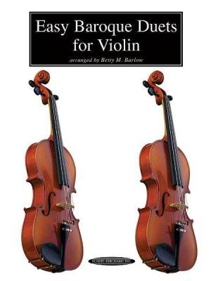 Summy-Birchard - Easy Baroque Duets for Violin