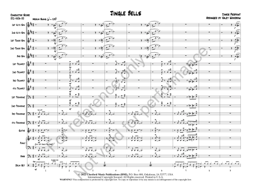 Jingle Bells - Pierpont/Woodrow - Jazz Ensemble - Gr. 2