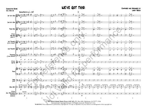 We\'ve Got This! - Neeck - Jazz Ensemble - Gr. 1