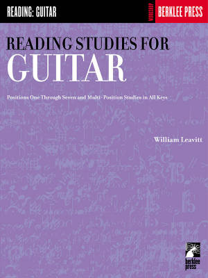 Berklee Press - Reading Studies for Guitar - Leavitt - Guitar - Book